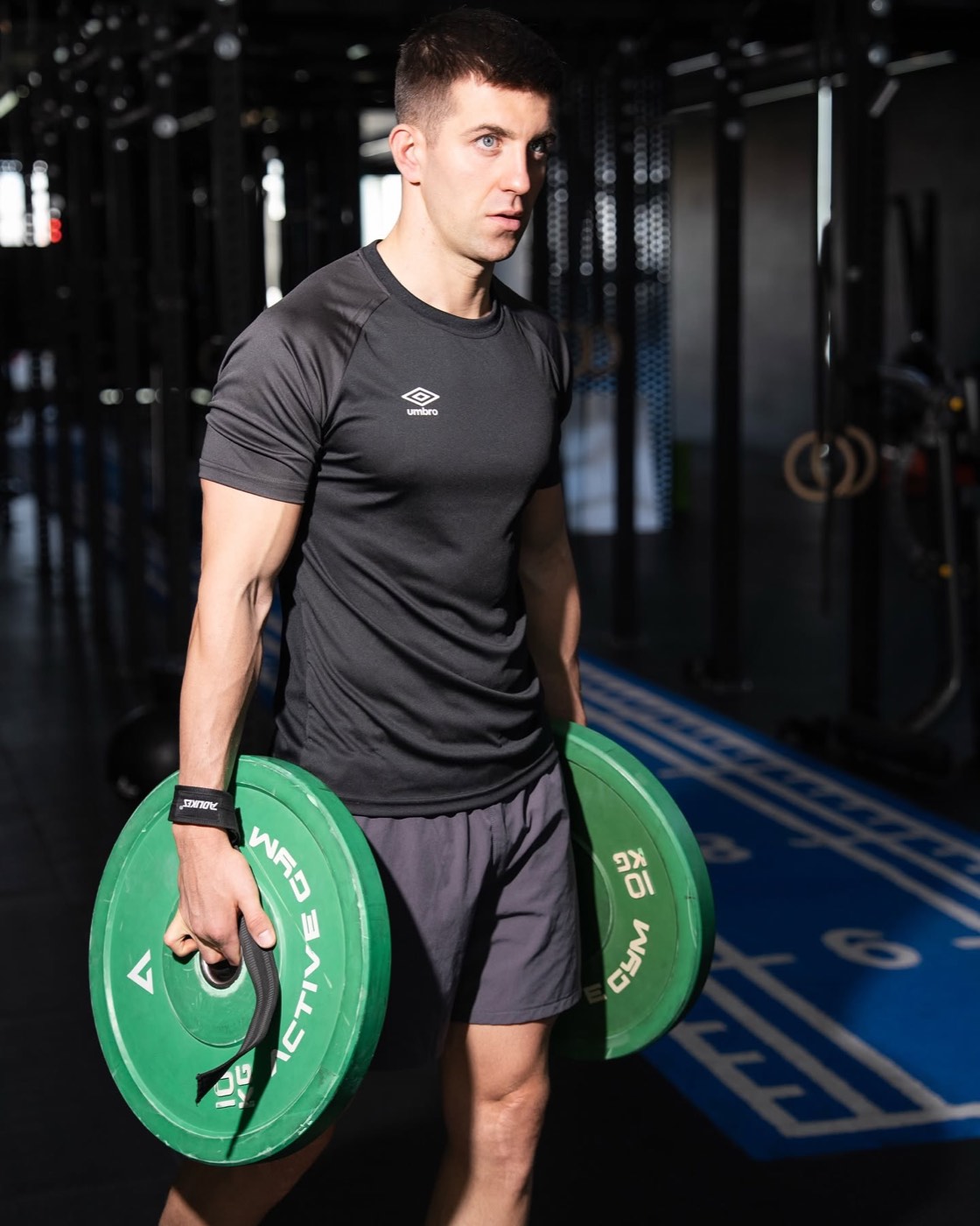 Nikola Manolov training